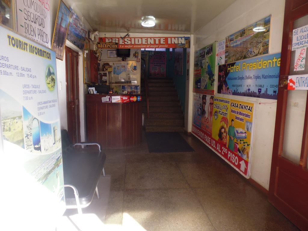 Presidente Inn Puno Buitenkant foto