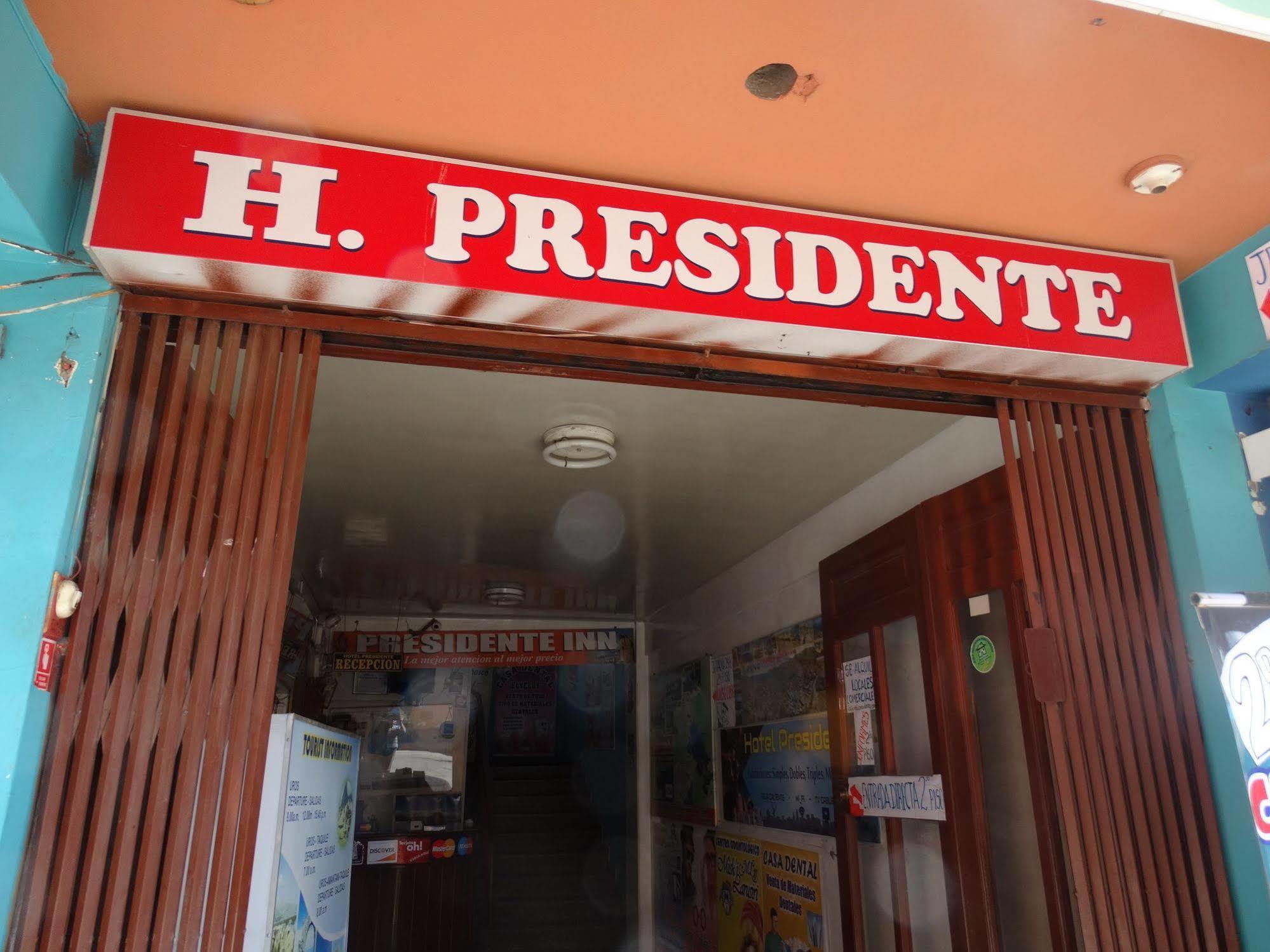 Presidente Inn Puno Buitenkant foto